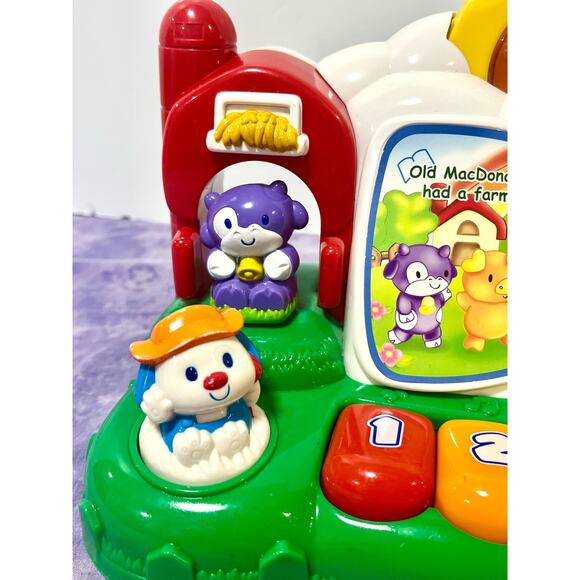 VTech Discovery Nursery Rhyme Farm with Sunshine lights sounds music stories - Picture 2 of 5